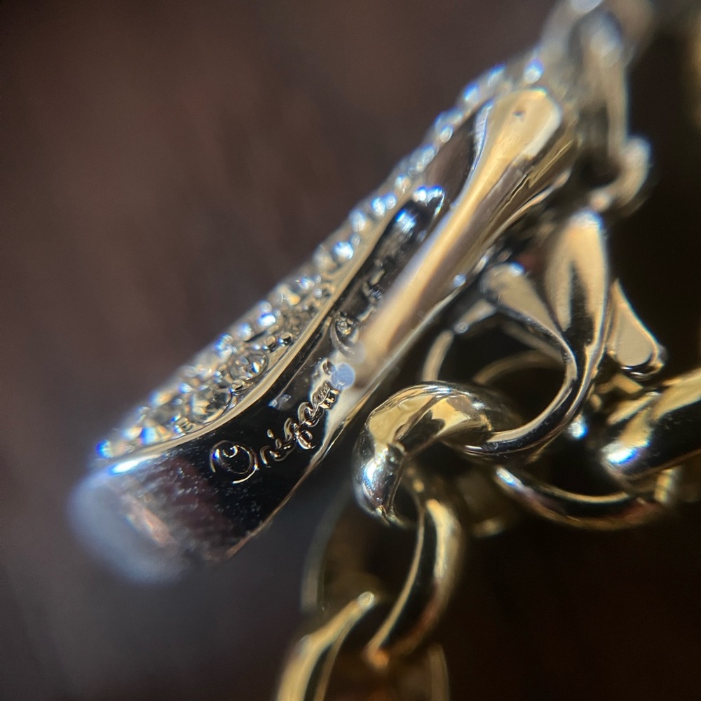 Origami owl bracelet in tone gold and silver/ 12 charms - Picture 9 of 15
